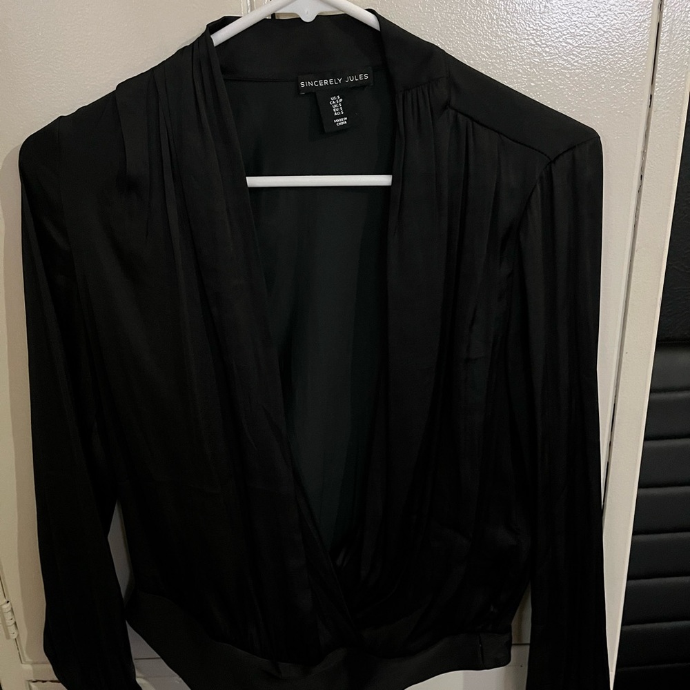 Sincerely Jules Black Blouse